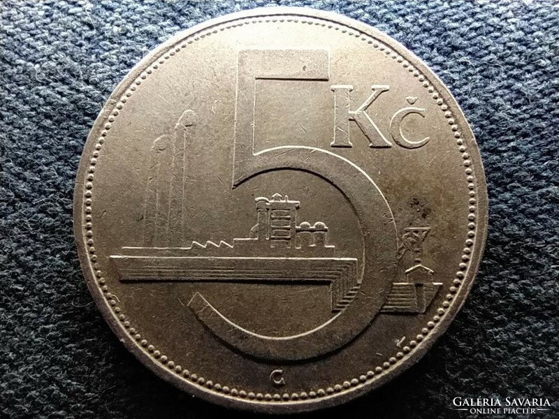 Csehszlovákia .500 ezüst 5 Korona 1930 EXTRA (id65375)