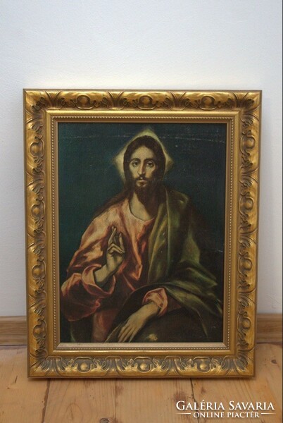 El Greco: Christ as Redeemer - reproduction