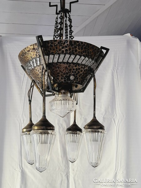Antique large beautiful chandelier, 150 cm