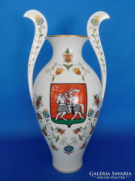 Herendi  EGYEDI magyar dekoros  váza