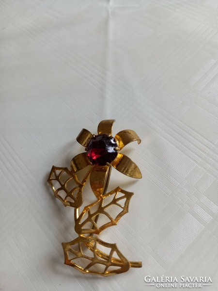 Vintage retro flower shape kituzo brooch