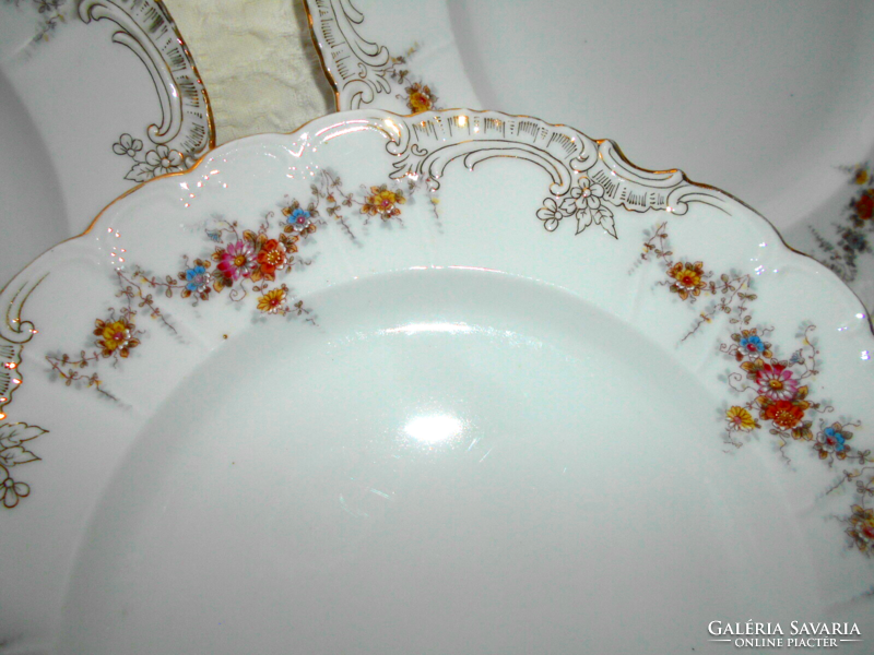 4 pl s geschütz porcelain plates 24 cm