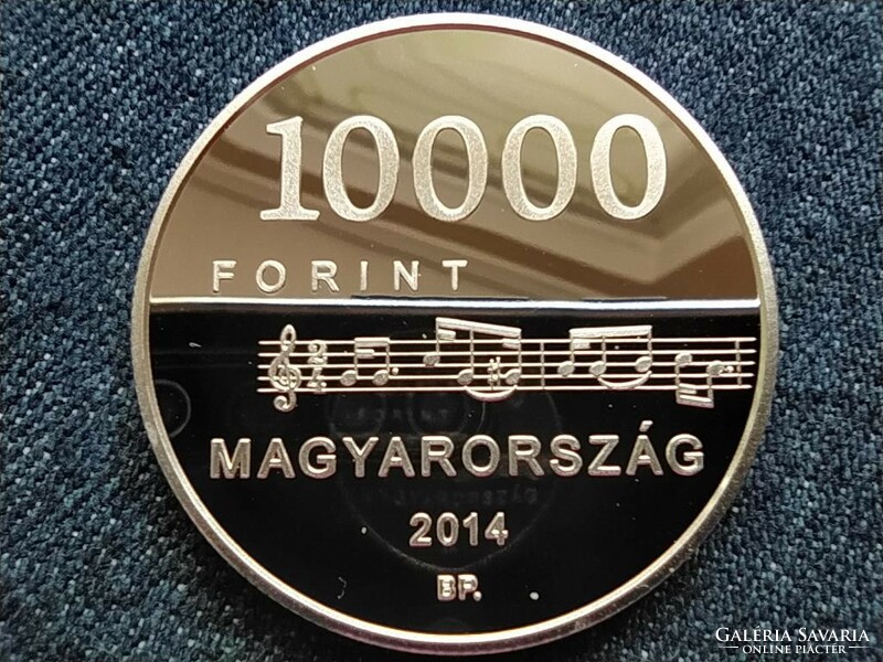 Egressy Béni .925 ezüst 10000 Forint 2014 BP PP (id63037)