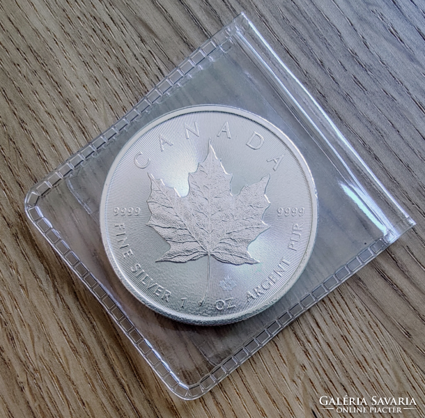 Canada $5 maple leaf 2023 bu