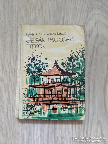 White finish; Noble László: Geishas, Pagodas, Secrets (1965 edition)