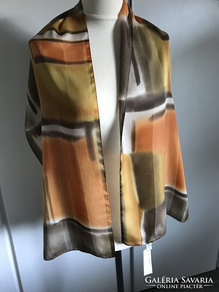 Elegant scarf with autumn colors, 160 x 35 cm, new!
