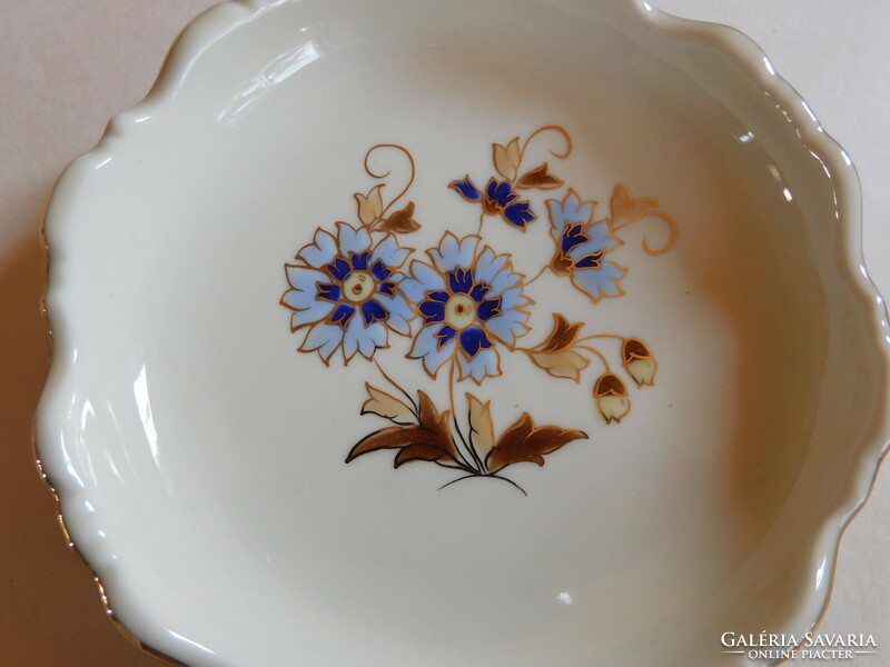 Zsolnay cornflower patterned bowl 12.5 Cm