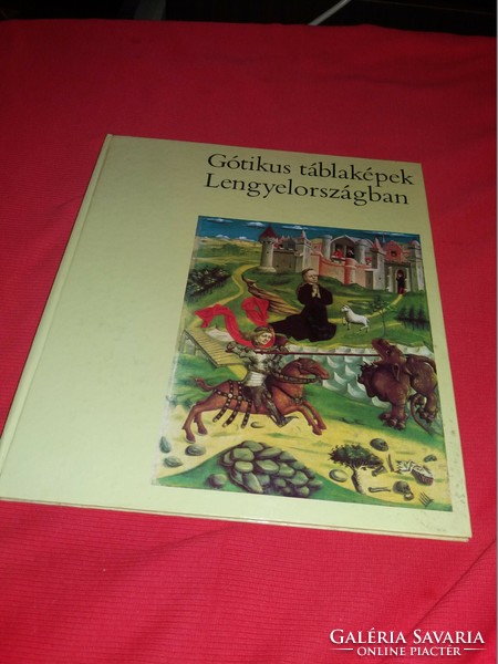 1982.Maria Otto-Michalowska: Gótikus táblaképek Lengyelországban könyv Corvina Kiadó