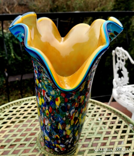 Muránói váza - monumentális üveg műtárgy