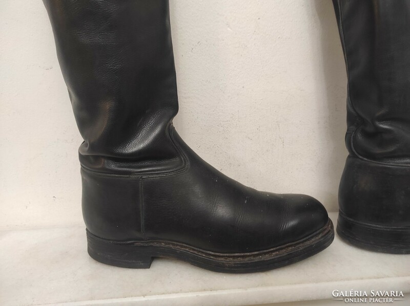 Antique leather men's boots, size 43, stiffener inside 493 7544