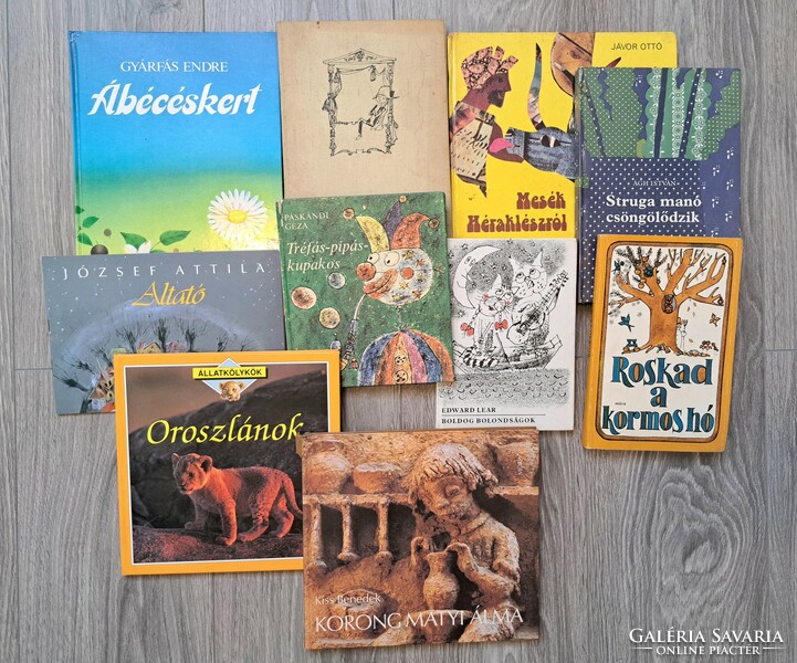 10 retro story books, rhyme books, picture books in one, sleeping bag, Pinocchio