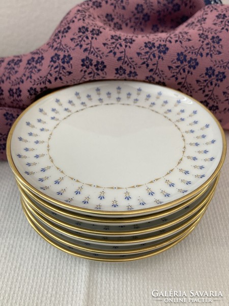 West German Kaiser porcelain small dessert plate set