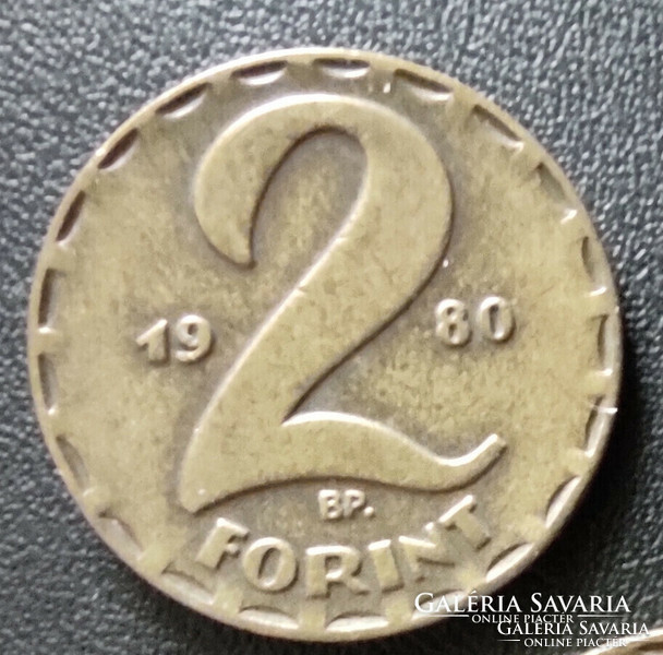 2 Forint 1980 BP.