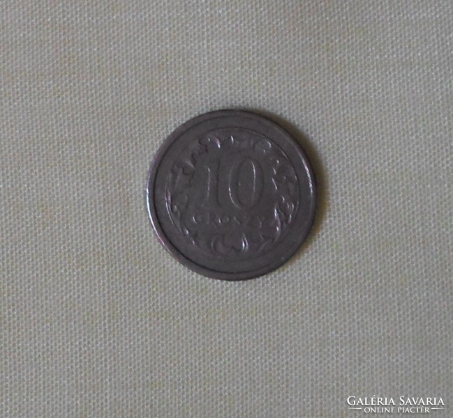 Polish money - coin, 10 groszy (2008)