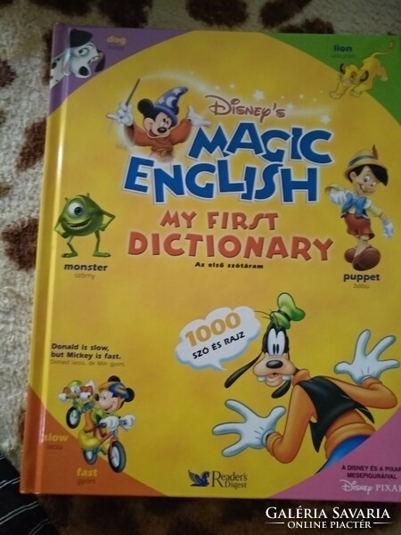 Disney magic English, az első angol szótáram, My first dictionary,, Alkudható