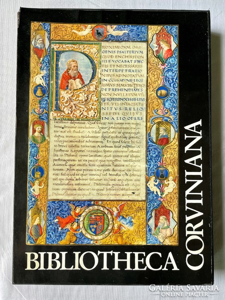 Bibliotheca Corviniana - védőtokkal, bőrkötésben, tökéletes állapotban!
