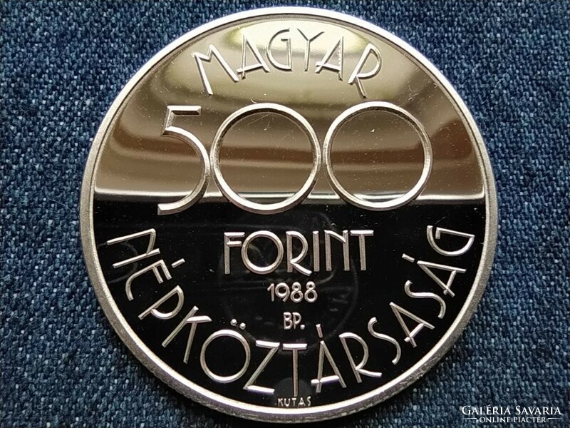 1990-es Labdarúgó VB - Olaszország .900 ezüst 500 Forint 1988 BP PP (id62650)