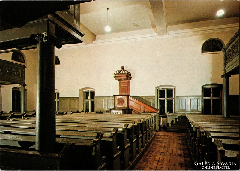 Debrecen, Debrecen, Református Kollégiu, Oratórium 1981 képeslap