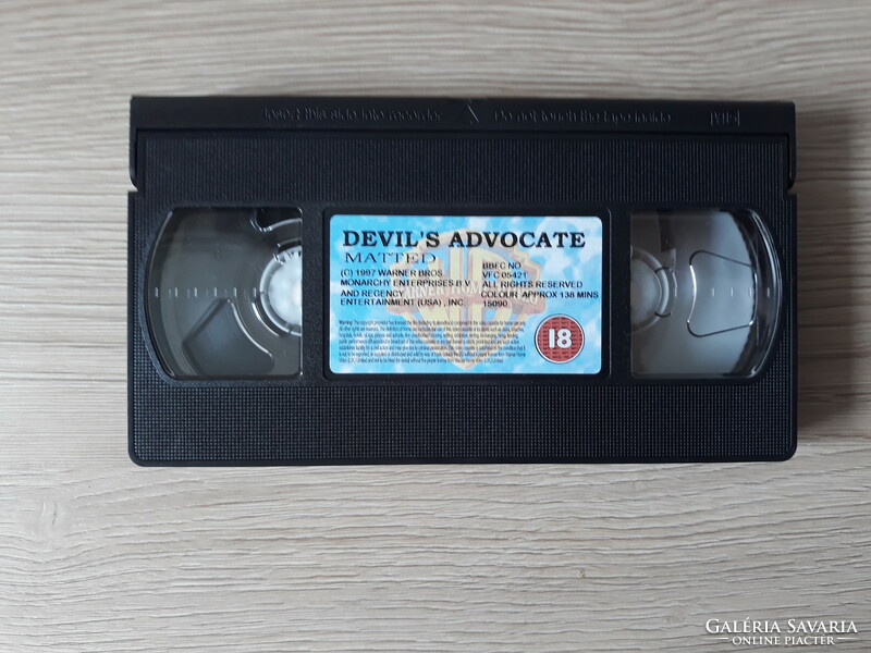 Devil's Advocate (film, VHS)