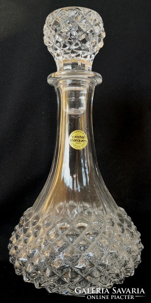DT/309 – Francia ólomkristály likőrös üveg