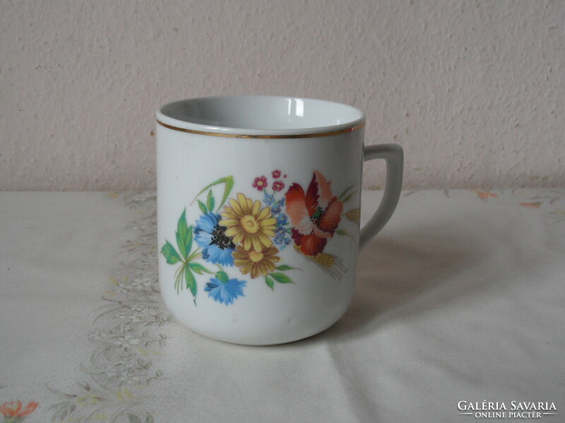 Antique, old Czechoslovak porcelain cup