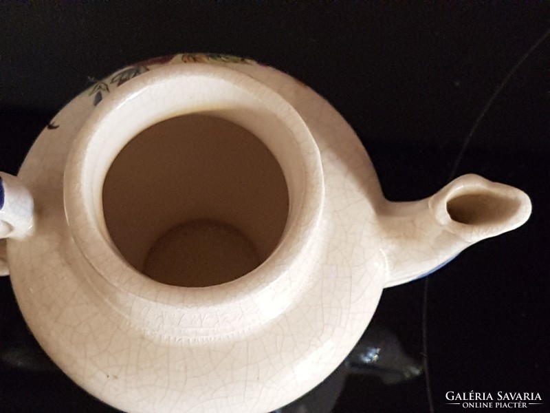Old children's toy porcelain teapot