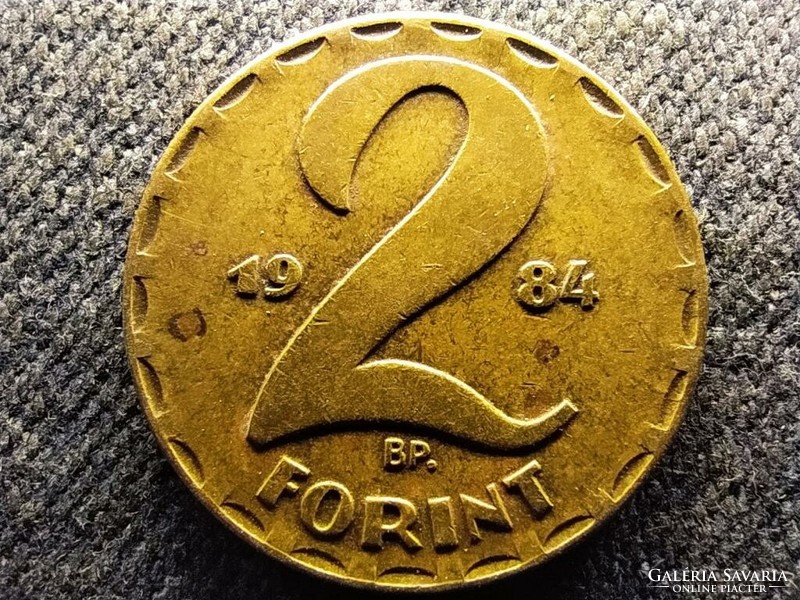 Népköztársaság (1949-1989) 2 Forint 1984 BP (id75928)