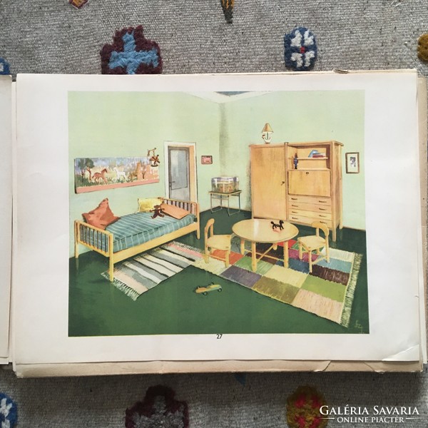 Rare complete edition béla pomogáts - jános seifert - furniture samples