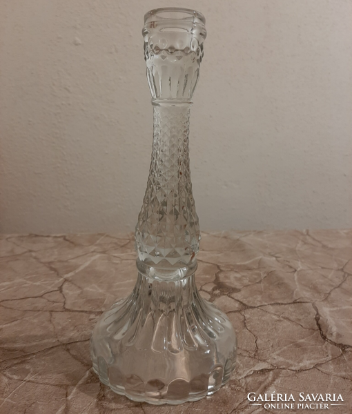 Candle holder glass 22 cm