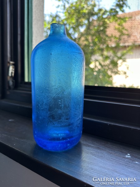 Soda bottle chemically clean
