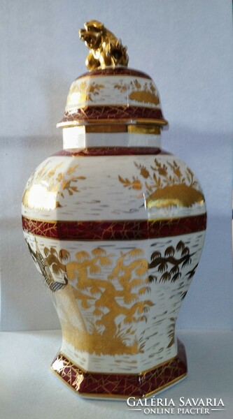 Large oriental urn vase