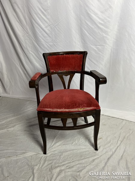 Antik Szecessziós karfás szék