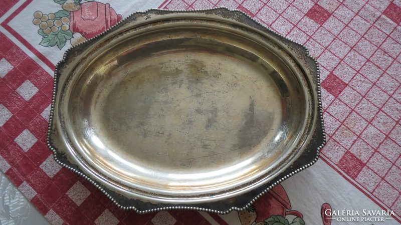 Antique serving bowl