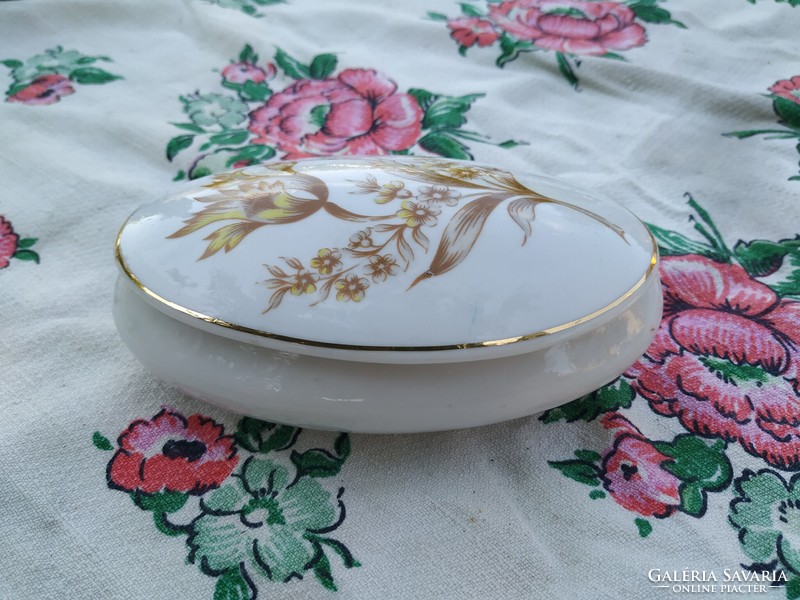 Ravenclaw porcelain oval bonbonier for sale!