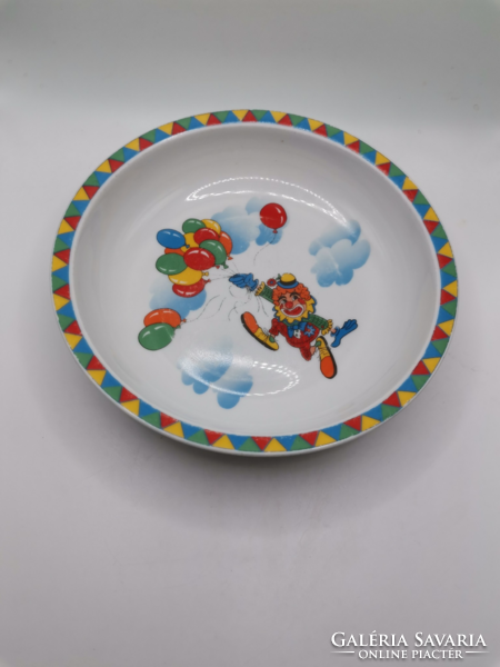 Alföldi clown children's plate (deep)
