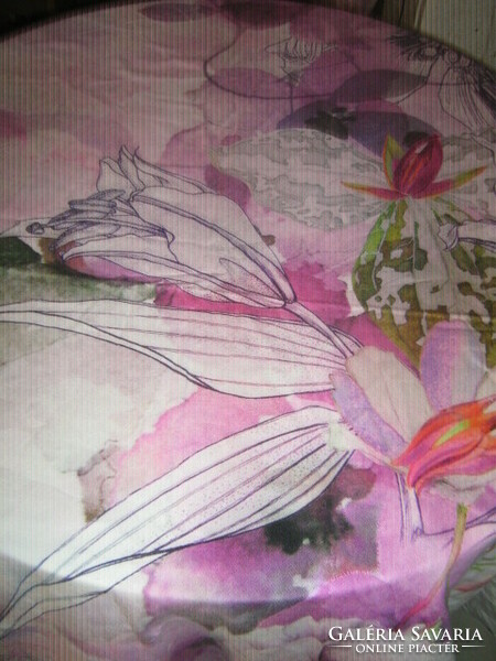 Vintage style picturesque floral beautiful cotton duvet cover