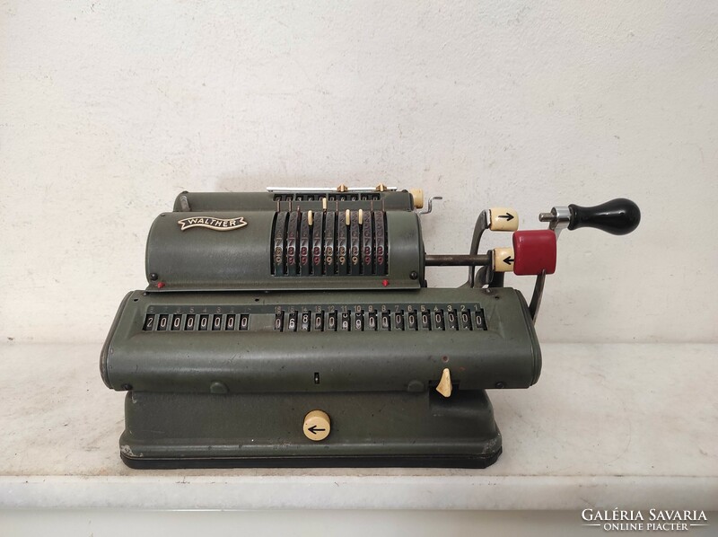 Antique calculator cash register cash register cassa collection calculator cash register 543 7507