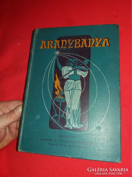 Antique 1906 mayer miksa: gold mine entertaining and educational book wodianer..Rare according to the pictures