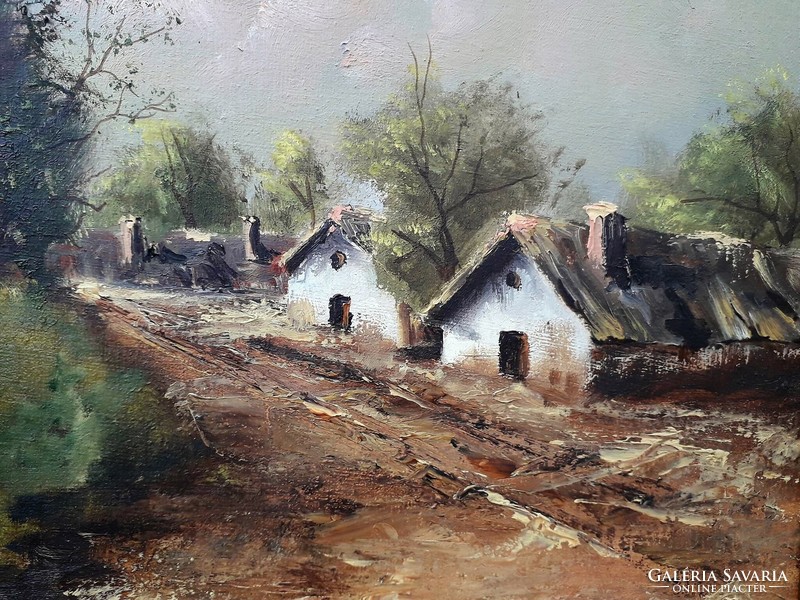 Csővár Pál landscape / painting.