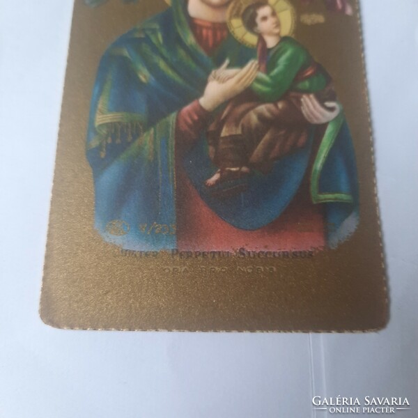 Mater perpetui succursus (mother of eternal help) prayer card