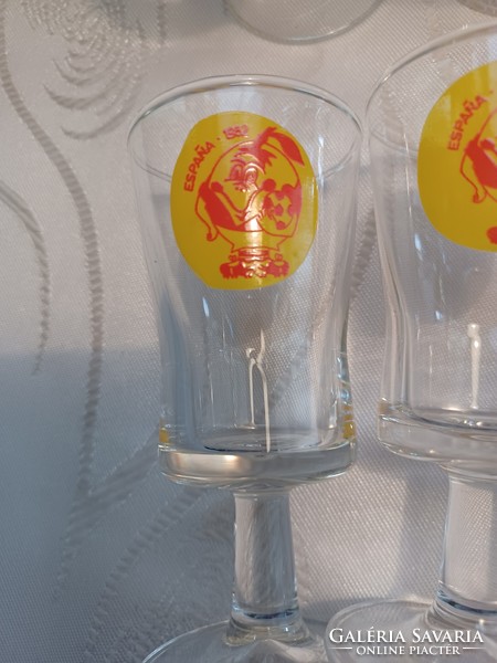1982.Labdarúgó V.B.-re készült emlék pohár