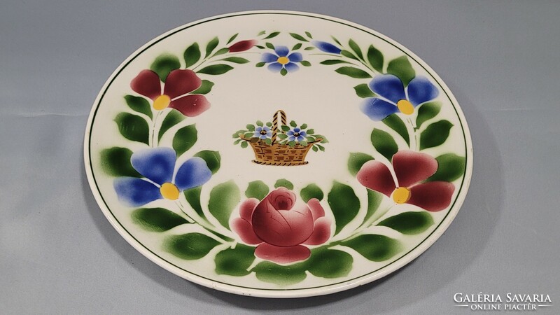 Hand painted ceramic wall bowl plate decorative plate (29 cm)
