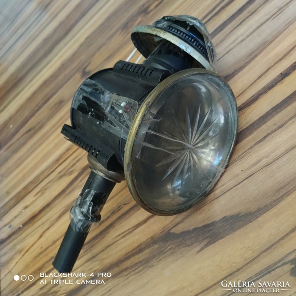 Old carriage lamp