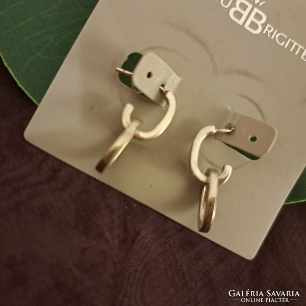 Bijou brigitte silver earrings 1.5 cm
