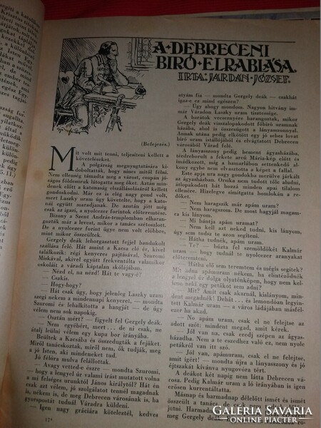 Antik 1937.09. VIII. évfolyam" VILÁGPOSTA " képes családi folyóirat újság gyönyörű állapotban