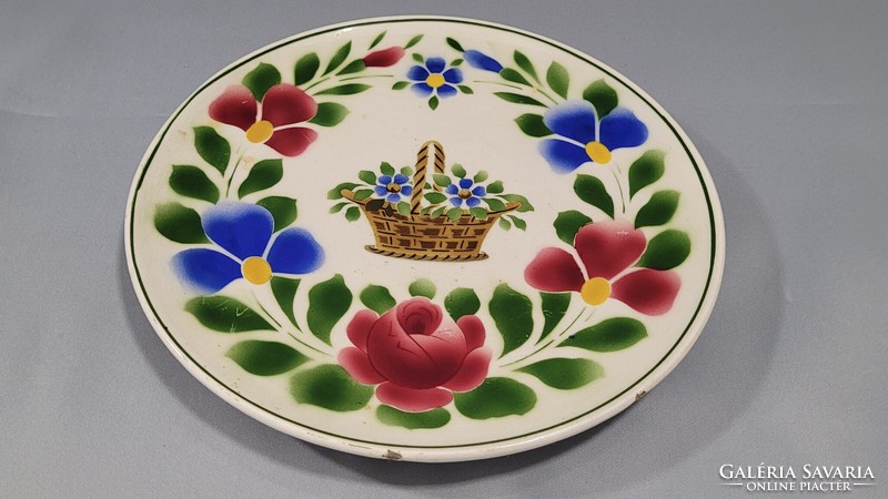 Hand painted ceramic wall bowl plate decorative plate (20 cm)