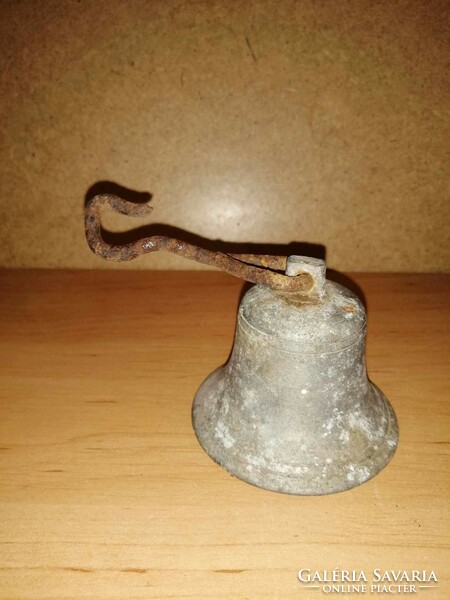 Antik kisméretű fém kolomp csengő csengettyű (KV)