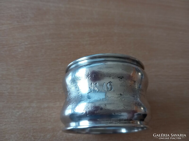 Antik ezüst szalvétagyűrű cca.1859!!!! Prága