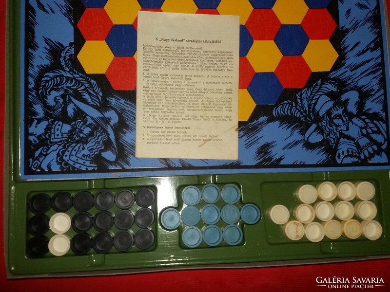 Retro strategic historical board game 