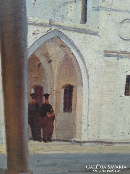 Endre Hollós (1907-?): In a monastery in 1935.